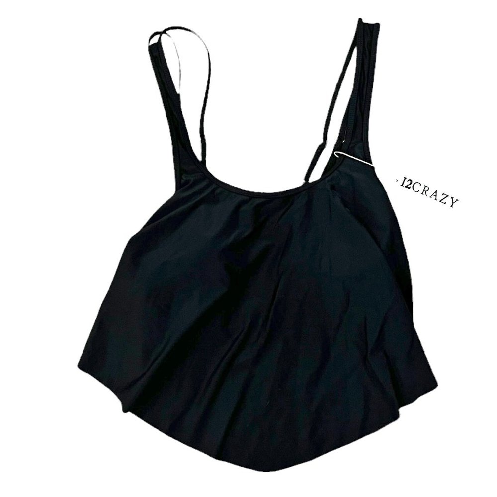 Black Women's Swim Bikini Top -